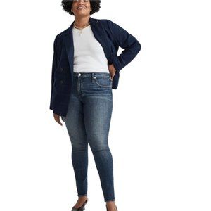 NEW Madewell 9" Mid-Rise Skinny Jeans in Heathfield Wash